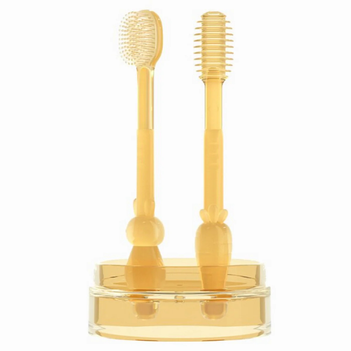 Brosse en silicone douce pour bébé